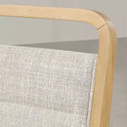 Chaises de salle à manger Roundhill Furniture Arden en bois massif, lot de 2