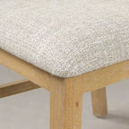 Chaises de salle à manger Roundhill Furniture Arden en bois massif, lot de 2