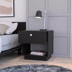 Table de chevet Sumter 1 tiroir, élégante et fonctionnelle, pour chambre ou salon
