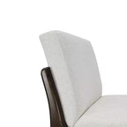 Christopher Knight Home Yvette Tabourets de bar rembourrés en bois d'hévéa de style Mid-Century (Lot de 4)