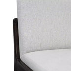 Christopher Knight Home Yvette Tabourets de bar rembourrés en bois d'hévéa de style Mid-Century (Lot de 4)