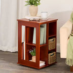 Table d'appoint rotative Lakeside Collection, élégante et pratique -