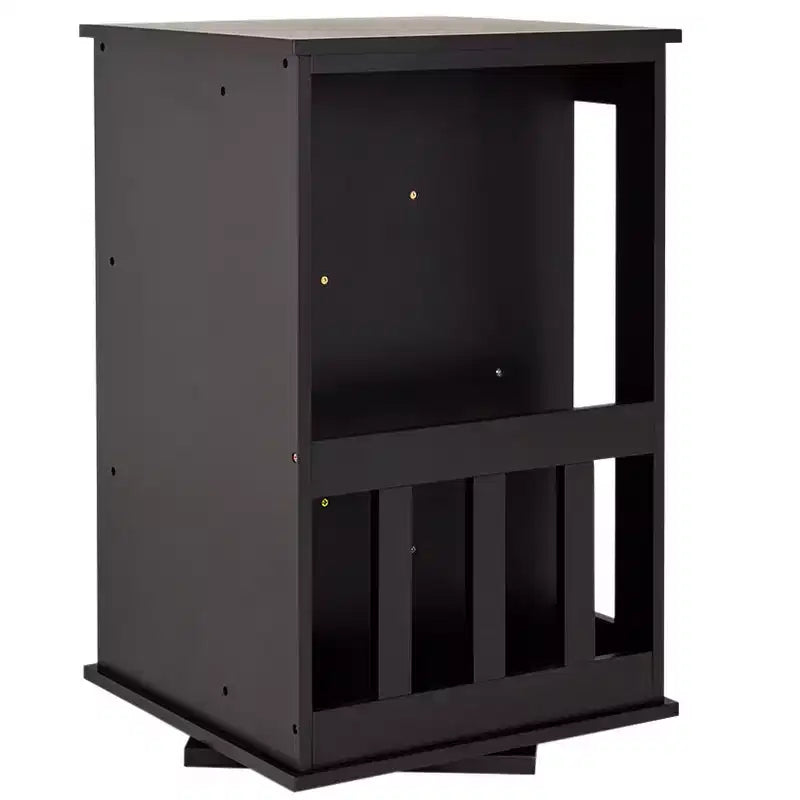 Table d'appoint rotative Lakeside Collection, élégante et pratique -