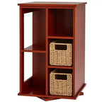 Table d'appoint rotative Lakeside Collection, élégante et pratique -