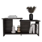 Jolie petite marque de jouets Wema 3 table basse, étagère inférieure ouverte – Espresso