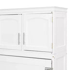 Lit escamotable moderne Queen Luxystar avec 2 armoires pour salon ou appartement