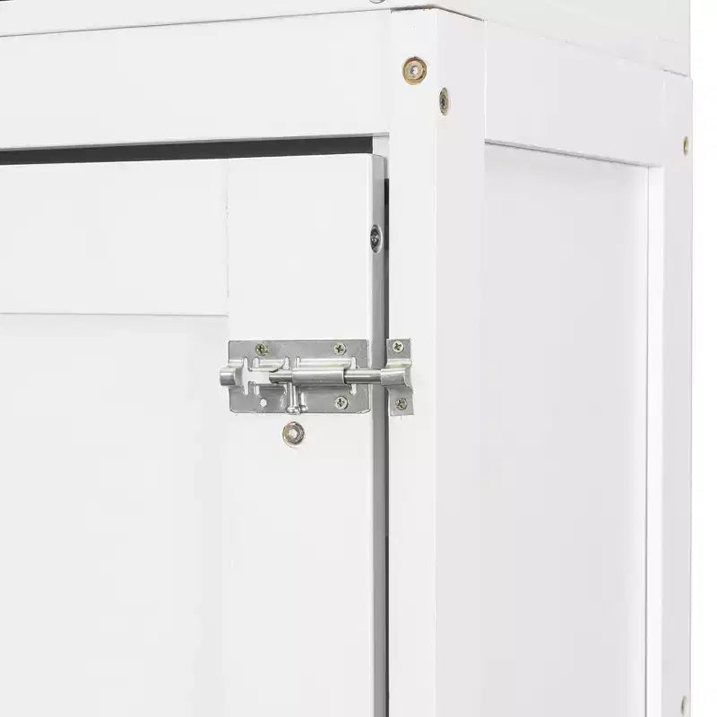 Lit escamotable moderne Queen Luxystar avec 2 armoires pour salon ou appartement
