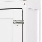 Lit escamotable moderne Queen Luxystar avec 2 armoires pour salon ou appartement