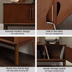 Meuble TV Kate et Laurel McCutcheon Wood