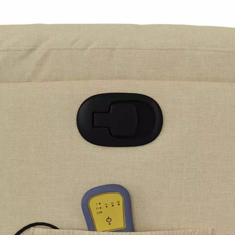 vidaXL Fauteuil inclinable de massage avec fonction releveur Gris clair