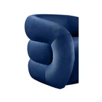 Fauteuil en Velours Roxbury Meridian Furniture