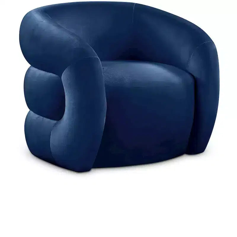 Fauteuil en Velours Roxbury Meridian Furniture