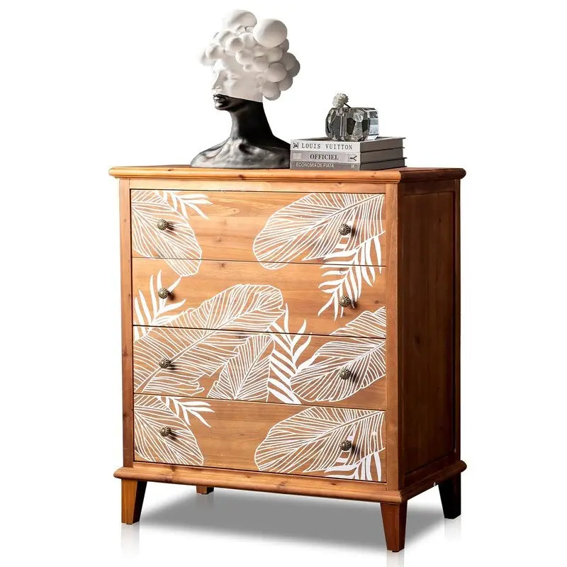 Commode en bois massif