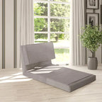 Costway Chaise Pliante Convertible, Fauteuil Inclinable et Lit d'Appoint