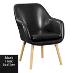 Fauteuil d'appoint rembourré à oreilles Charlotte « Take a Seat » de Convenience Concepts