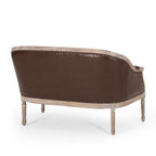 Causeuse capitonnée Faye par Christopher Knight Home