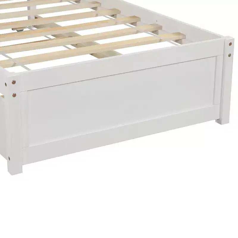 Lit plateforme double Whisen Elegant Design avec lit gigogne