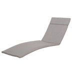 Ensemble de coussins d'extérieur Salem pour chaise longue - Coussins uniquement (lot de 2) par Christopher Knight Home - 79,25L x 27,50W x 1,50H
