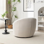Fauteuil club moderne pivotant Winnie de Roundhill Furniture