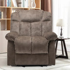 Fauteuil inclinable électrique avec fonction de levage pour personnes âgées, avec pochette latérale