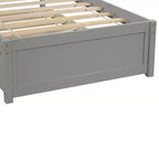 Lit plateforme double Whisen Elegant Design avec lit gigogne