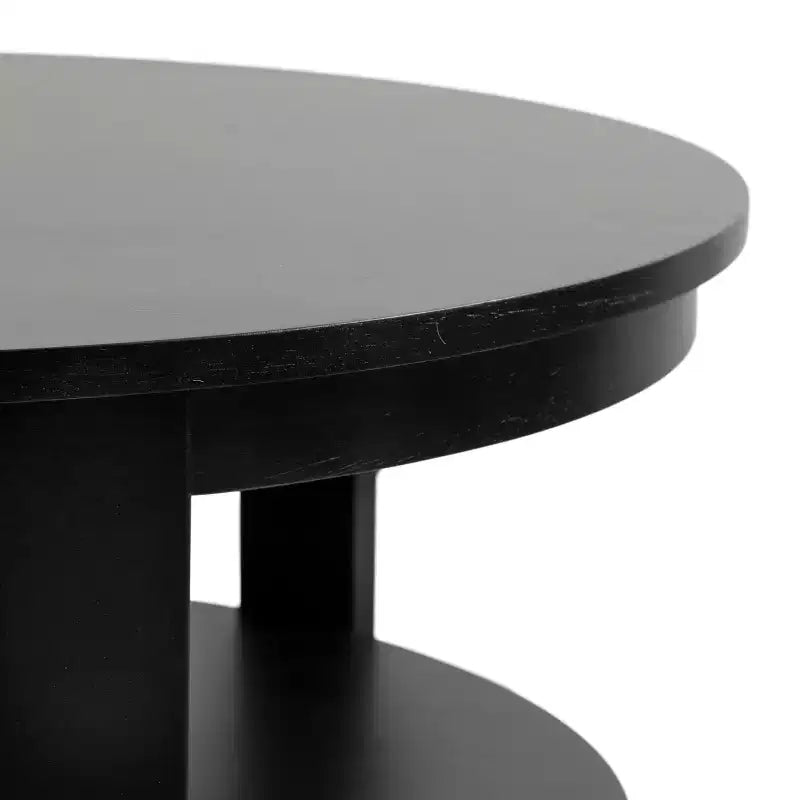 Table basse ronde en MDF Foxford Kate and Laurel