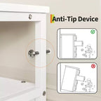 Commode TV de 160 cm en tissu pour chambre à coucher - Commode longue à 12 tiroirs pour salon - Commode noire avec étagères ouvertes