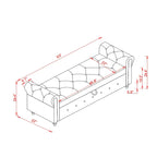 Banc ottoman avec rangement