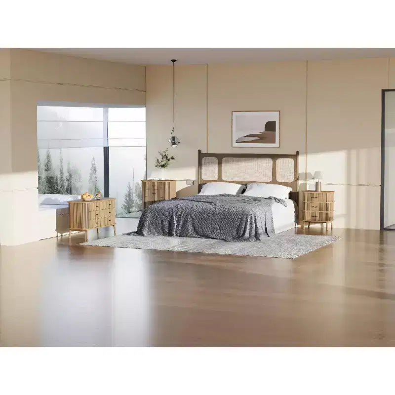 Commode Garvee 47 à 6 tiroirs, commode compacte en bois avec pieds en métal, organisateur de rangement style ferme pour chambre à coucher, chambre d'enfant ou appartement