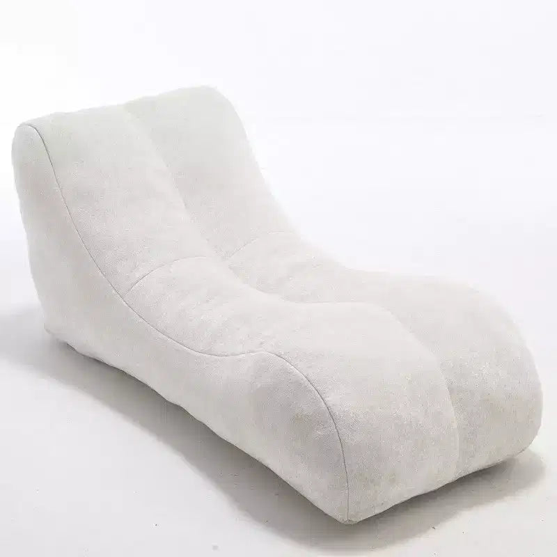 Pouf Okak de 150 cm, fauteuil pouf lounge épousant les courbes du corps avec éponge haute élasticité, canapé de sol léger pour salon, chambre