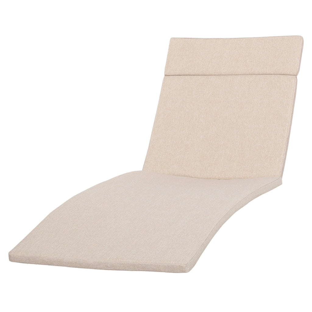 Ensemble de coussins d'extérieur Salem pour chaise longue - Coussins uniquement (lot de 2) par Christopher Knight Home - 79,25L x 27,50W x 1,50H