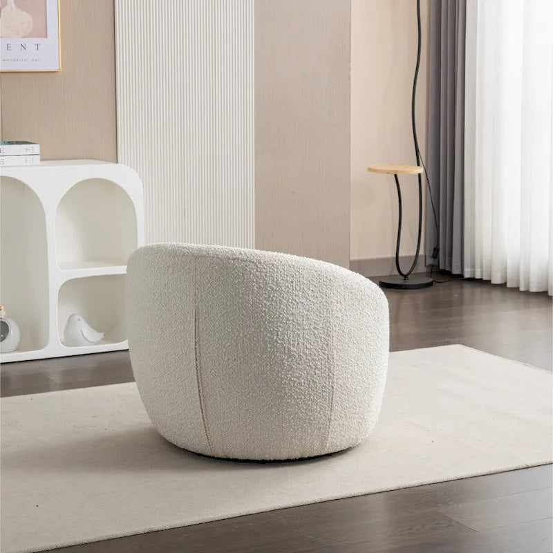 Fauteuil club moderne pivotant Winnie de Roundhill Furniture