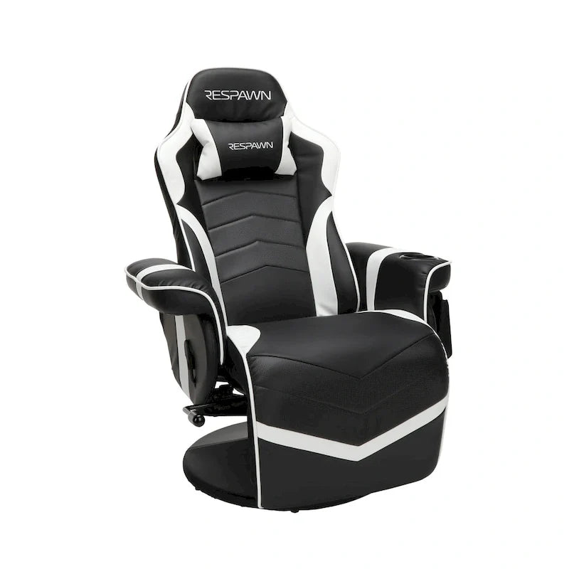 Fauteuil inclinable de jeu RESPAWN 900 - Fauteuil de jeu inclinable avec repose-pieds, Fauteuil inclinable de jeu
