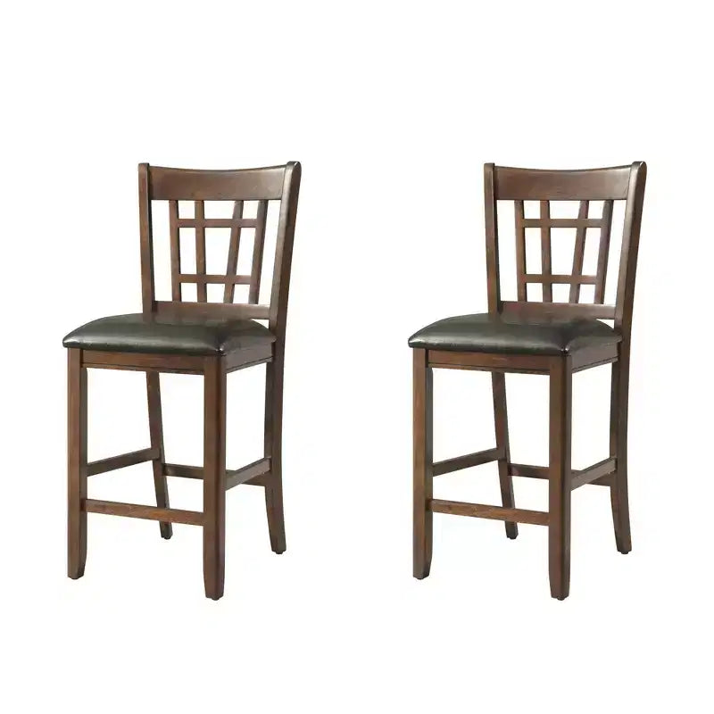 Sam Pub Side Chair Set Cherry - Picket House Furnishings