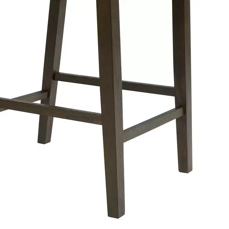 Ensemble de chaises de comptoir Simms - Noyer - Picket House Furnishings : Rembourré, Design moderne, Hauteur fixe