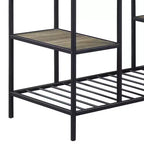 Acme Furniture Îlot de cuisine Lona Chêne rustique/Fini noir