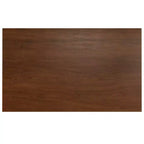 Table de salle à manger rectangulaire Saige WyndenHall, placage noyer : style contemporain, 6 places, non extensible