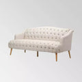Christopher Knight Home Adelia Contemporary Tufted Sofa Beige: Modern Upholstered, 3-Seater, Wood Frame