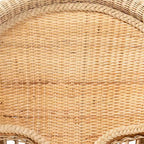 Fauteuil Bali & Pari Ratu en rotin : Fait main, design bohème, aucun assemblage requis