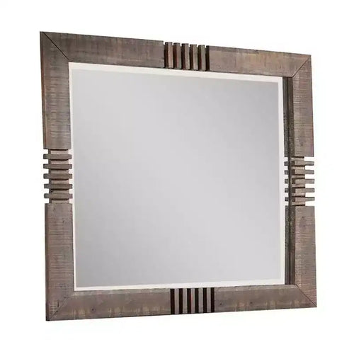 Acme Furniture Andria Dresser Mirror Reclaimed Oak