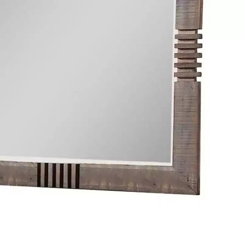 Miroir de commode Andria Acme Furniture Chêne recyclé