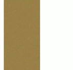 Étagère Theo à 5 niveaux Nathan James, ensemble de 2, 184,9 cm, blanc/doré