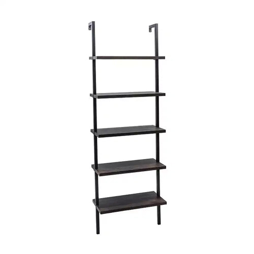 72.5" Nathan James Set of 2 Theo Bookshelf Black