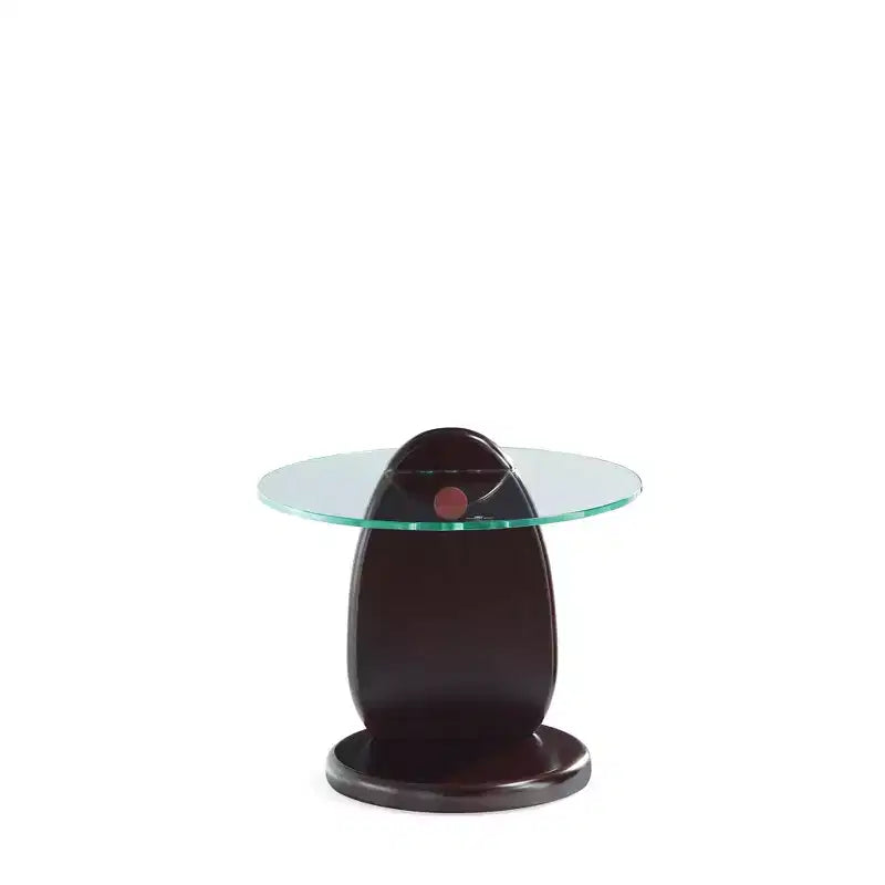Manhattan Comfort Artesia Ensemble table basse et table d'appoint 2 pièces Noyer foncé