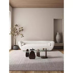 Manhattan Comfort Artesia Ensemble table basse et table d'appoint 2 pièces Noyer foncé
