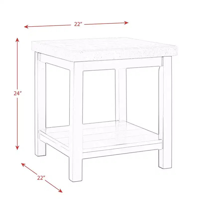 Ensemble de 3 tables d'appoint Caleb espresso - Picket House Furnishings