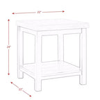 Ensemble de 3 tables d'appoint Caleb espresso - Picket House Furnishings