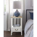 Table d'appoint Harris blanche - ClickDecor