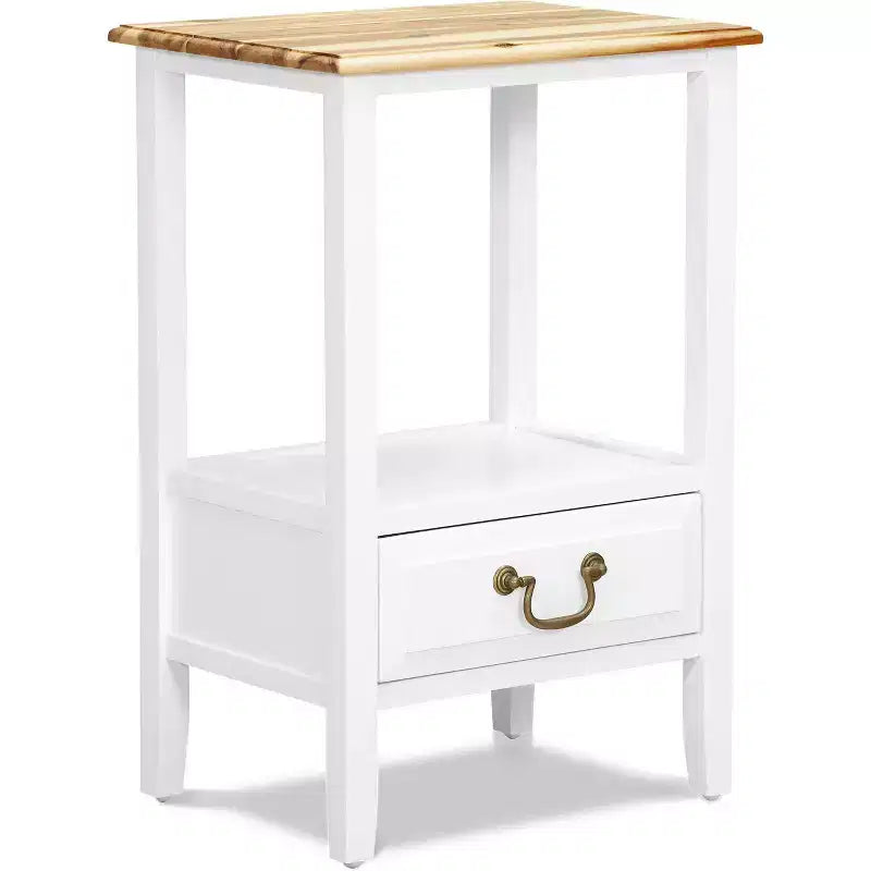 Table d'appoint Harris blanche - ClickDecor