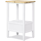 Table d'appoint Harris blanche - ClickDecor